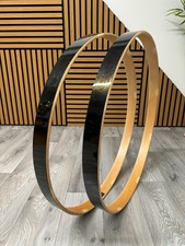 Pearl Vision Birch Bass Drum 22” Wooden Hoops Rims Hardware #OM111