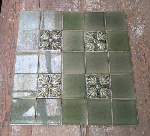 Victorian decorative green - a,