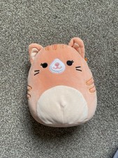Squishmallows Gigi the Ginger Cat Plush 7” 18cm(no name tag)