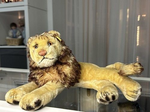 Steiff animal lion leo 37cm - steiff,