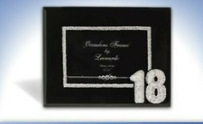 BLACK GLASS DIAMANTE  PHOTO