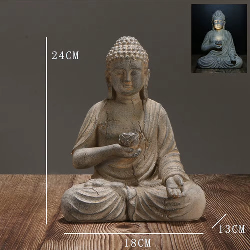 Resin solar buddha - solar,