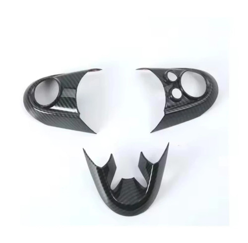 Carbon fibre steering wheel - fibre,