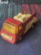 Vintage 1970's Red Tonka Mighty Fire Truck Engine - Metal- Collectable- Good 