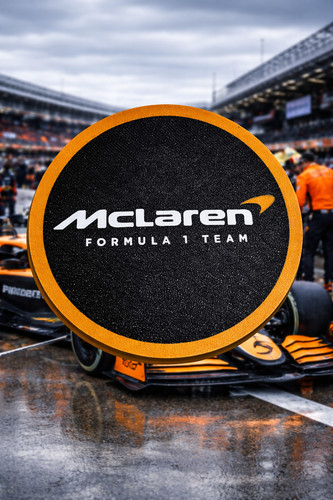 Mclaren drinks coaster 4 - mclaren,
