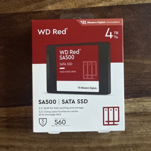 Red sa500 4tb - red, ssd