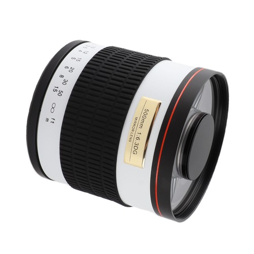 500mm telephoto - (white)500mm, f6.3