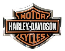 Harley Davidson Logo Aluminum