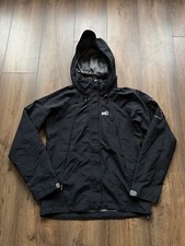 WOMENS Millet Goretex Mountain Waterproof Outdoor Jacket Size S 10 BLACK