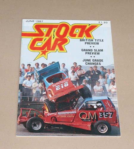 Stock car magazine june - car, 1987