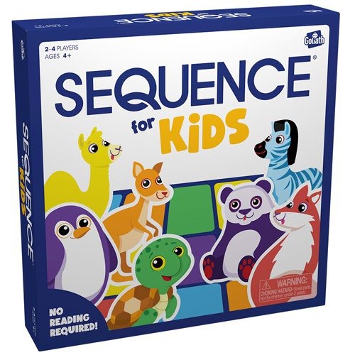 Sequence for kids board game - kids,