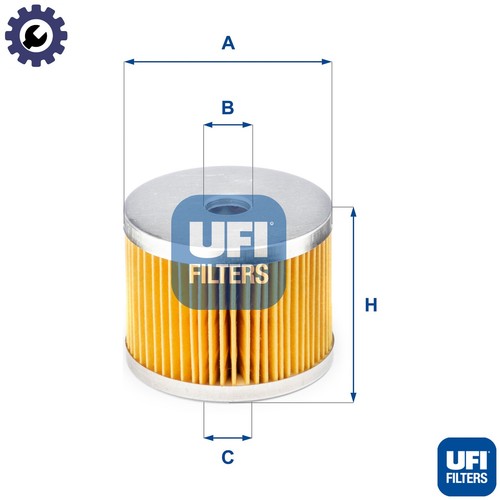 Fuel filter 652 for - filter,