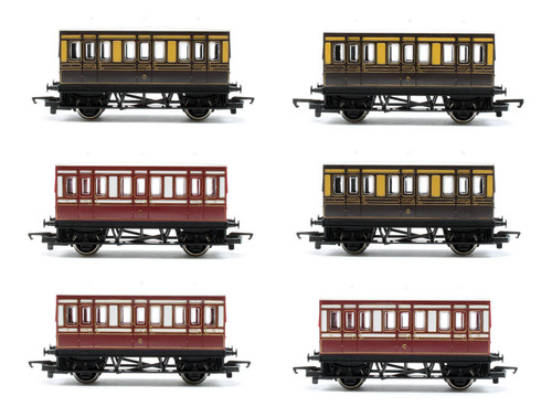 Hornby gauge rake of 6 - rake,