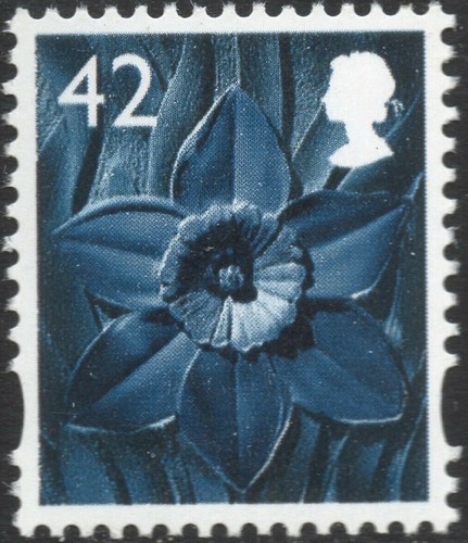 W102 xw66a 42p daffodil - 42p, de
