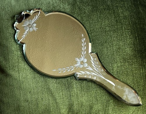 Vintage bevelled edge hand - edge,