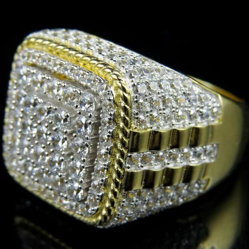 Gold men sovereign ring - sovereign,