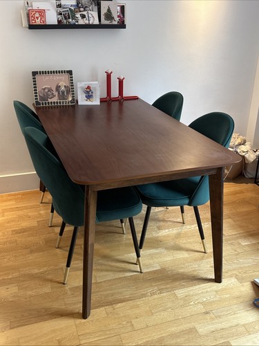 Dark wooden dining - dark, room