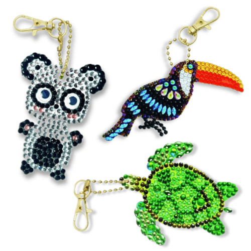 Exotic animals crystal art - exotic,
