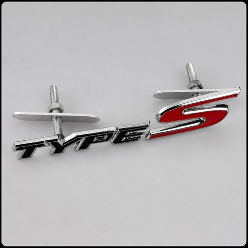 Type front grill badge - front,