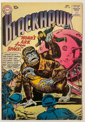 Blackhawk 152 comics silver - comics,