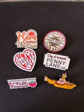 The Beatles 6 Pin Badge