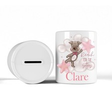 Personalised money box cute - money,