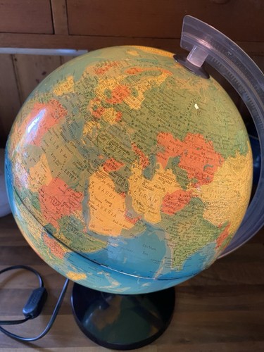 World illuminating globe - illuminating, 33”