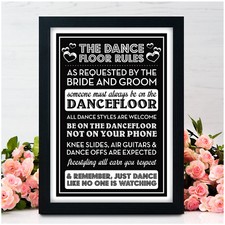 Wedding Dance Floor Rules