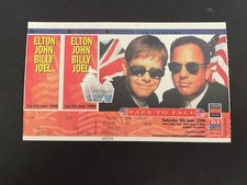 Elton John And Billy Joel Ticket Wembley Stadium 1998 Complete