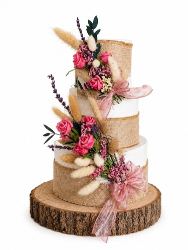Wedding cake topper dried - cake,
