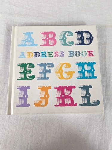 Paperchase address book - book, circus