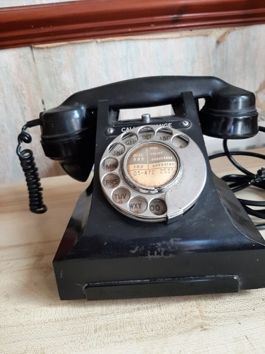 Rotary dial telephone vintage - dial,