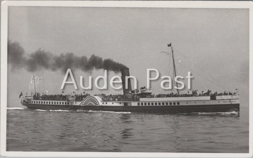 Balmoral paddle steamer ship - balmoral,