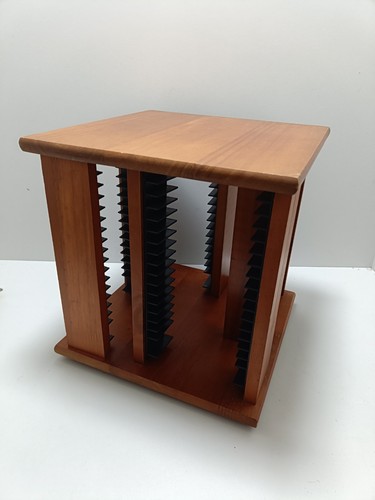 Wooden rotating storage - cd,