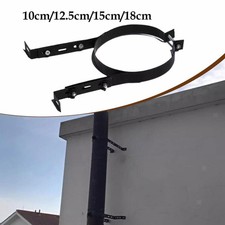Chimney flue support, wall bracket, adjustable, heavy duty, chimney collar