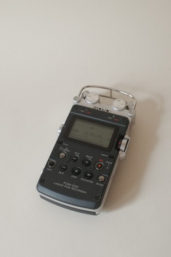 Sony pcm d50 - sony, recorder