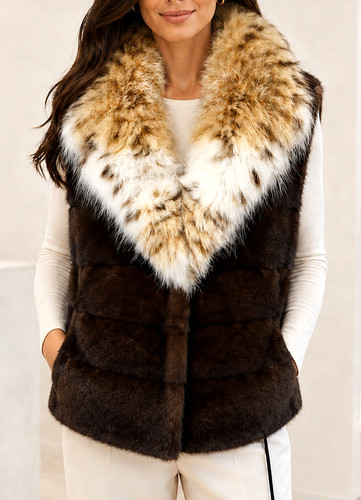 New mink vest - !!,