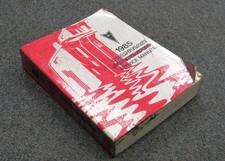 1985 Pontiac Firebird Trans Am Service Manual 