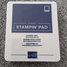 Stampin' up! Starry Sky Ink Pad - Retired, 22-24 In Colour. Brand New Sealed