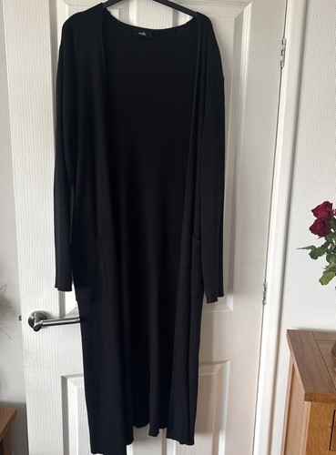 Wallis maxi cardigan black - maxi,