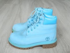 Timberland Premium 6in Jr. WP Chukka Boots Blue Size Infants 12.5 / 31