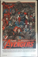 AVENGERS AGE OF ULTRON - Tyler Stout Mondo Limited Edition Screen Print Poster