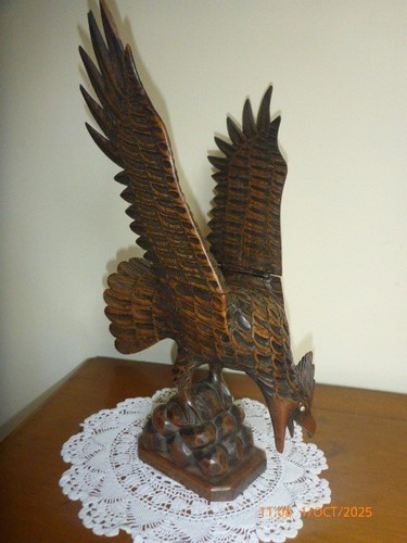 Vintage antiqueeagle wood - vintage,