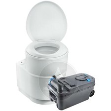 CASSETTE TOILET ELECTRIC FLUSH
