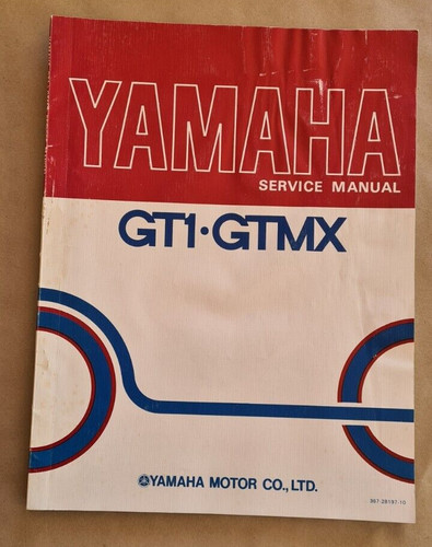 Yamaha gt1 gtmx - yamaha, manual