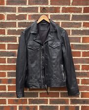 All Saints Mens BRANDT Leather