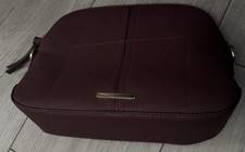 Peacocks Wine / Burgundy Faux