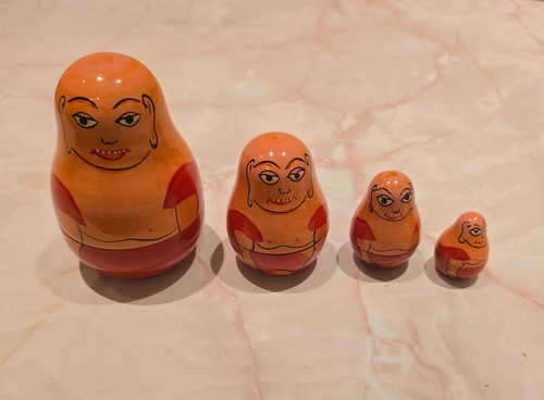 Vintage russian matryoshka - vintage,