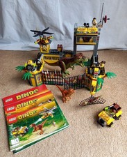 LEGO Dino Defense HQ (5887) - Complete with instructions