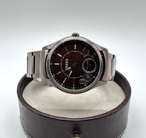 Fossil twist metallic - twist, brown